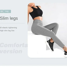 Load image into Gallery viewer, Women's Compression High Waist Anti-Cellulite Sports Leggings with Scrunch Butt