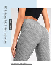 Load image into Gallery viewer, Women's Compression High Waist Anti-Cellulite Sports Leggings with Scrunch Butt