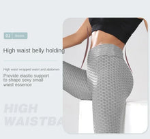 Load image into Gallery viewer, Women's Compression High Waist Anti-Cellulite Sports Leggings with Scrunch Butt