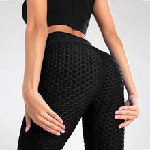 Load image into Gallery viewer, Women's Compression High Waist Anti-Cellulite Sports Leggings with Scrunch Butt