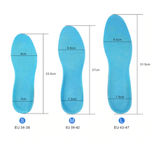 Load image into Gallery viewer, Silicon Gel Insoles Foot Care for Plantar Fasciitis Heel Spur Running Sport Insoles Shock Absorption Pads arch orthopedic insole