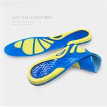 Load image into Gallery viewer, Silicon Gel Insoles Foot Care for Plantar Fasciitis Heel Spur Running Sport Insoles Shock Absorption Pads arch orthopedic insole