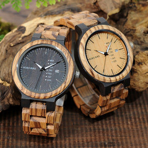 LO26-1-2 Luxury Watch - Men's Quartz Wristwatch Quartz - Calendar and Week Display
